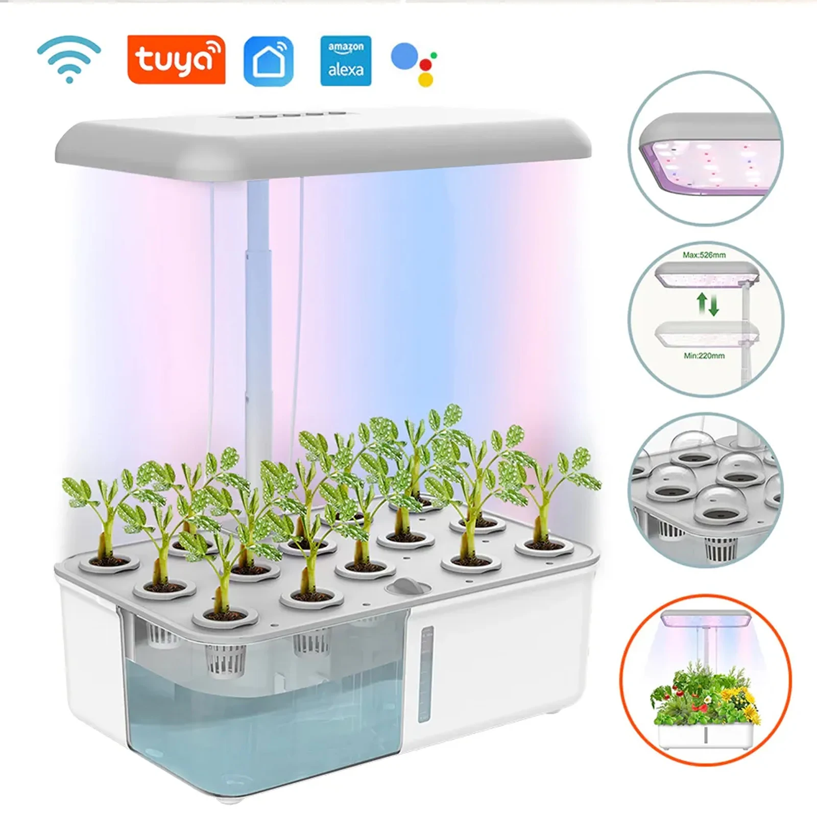 Smart Garden Click And Grow - Hidroponia interior planta crescente sistema, máquina