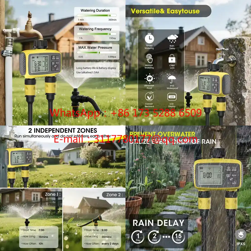 Smart Garden Water - WAP01 Temporizador de Irrigação para Jardim