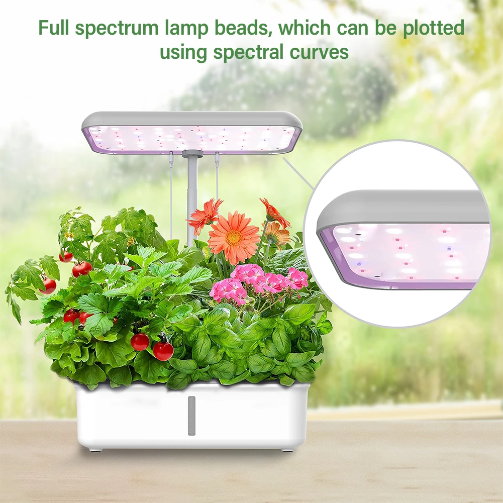 Hidroponia interior planta cre - Smart Garden Click And Grow avaliação e preço