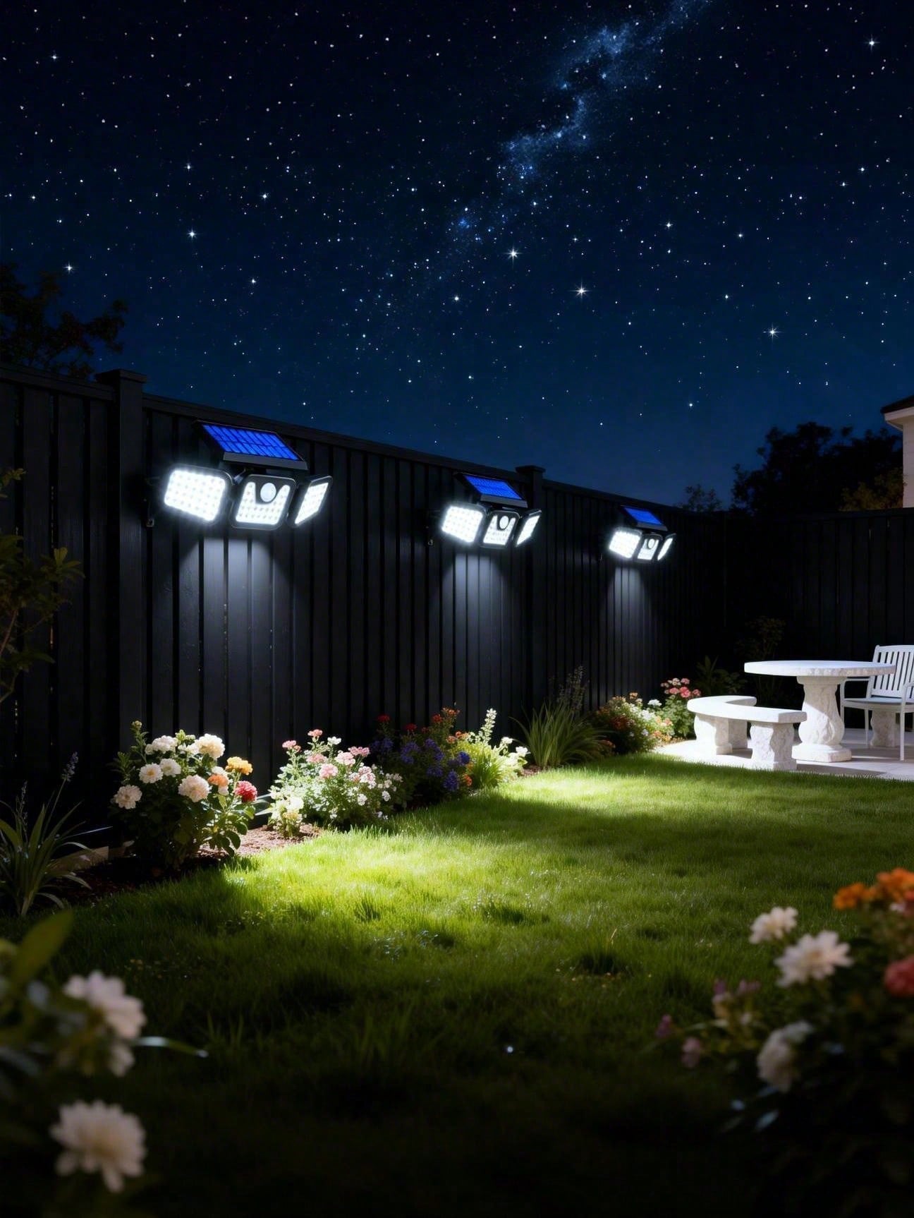 1/2/3/4 Unidades de Luz de Seg - Smart Garden Design avaliação e preço