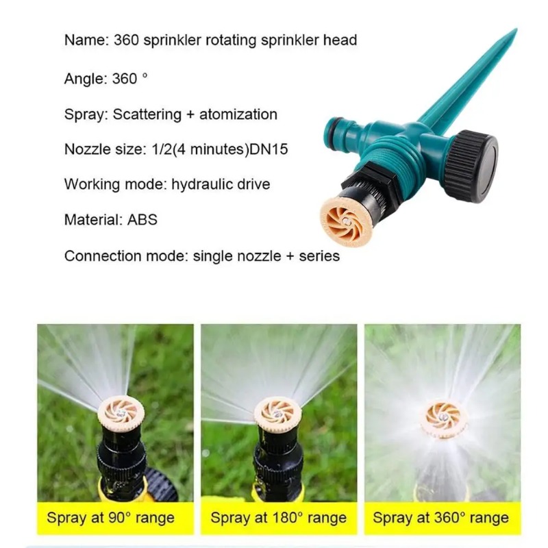 Aspersor de Jardim 360 °   Sis - Smart Garden Auk avaliação e preço