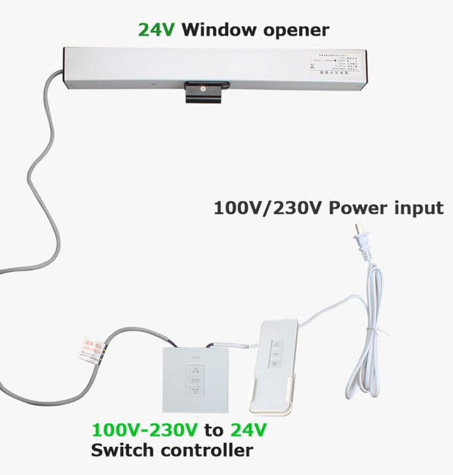 Motor de Corrente com Controle - Automated Greenhouse Vent avaliação e preço